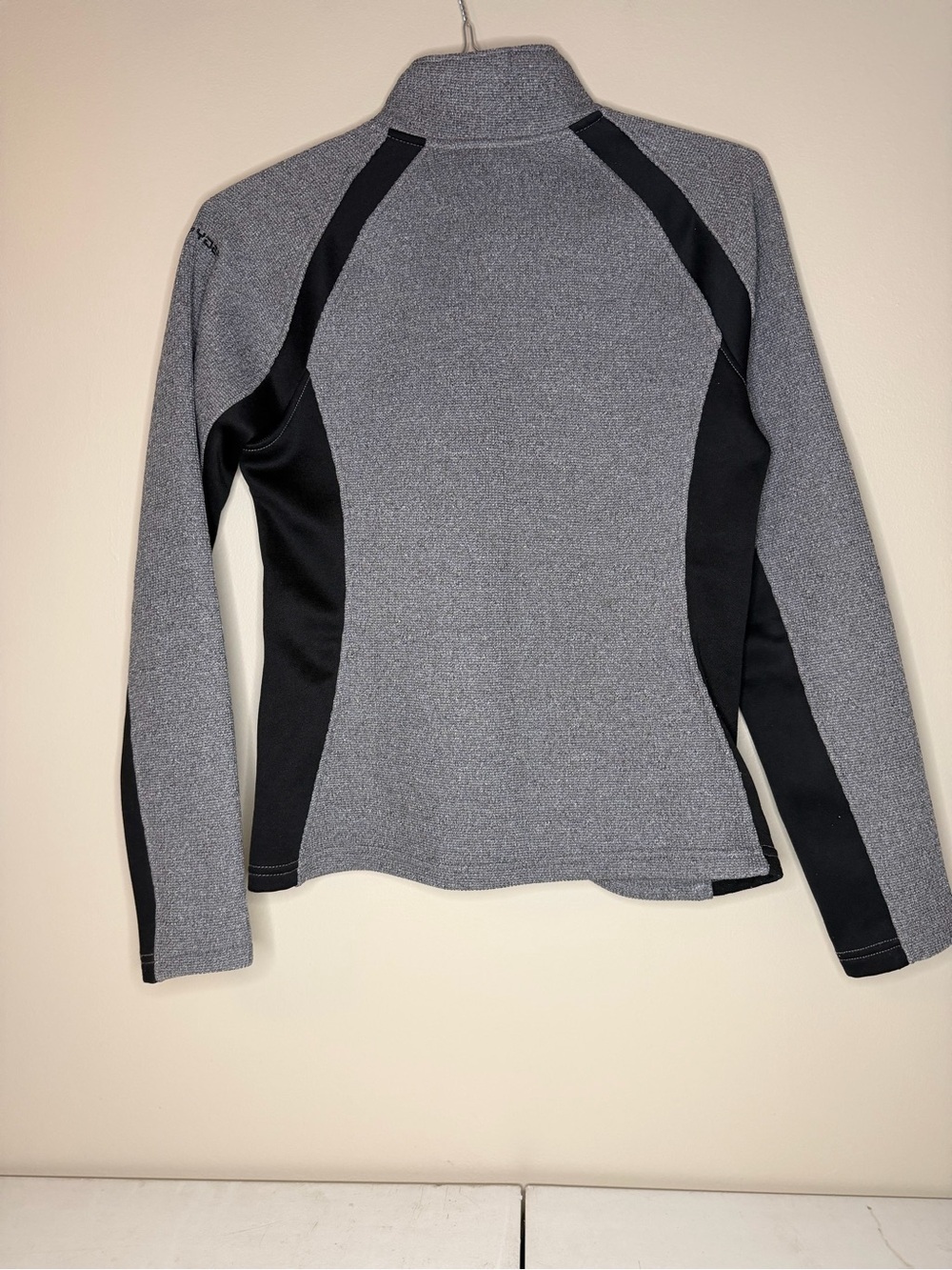 Spyder Gray & Black Full-Zip Fitted Utility Jacket - Picture 2 of 4